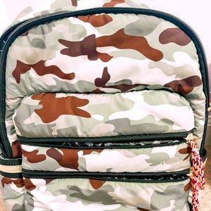 mini camouflage backpack
